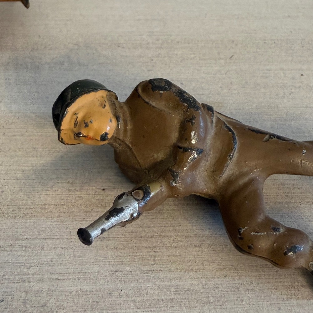 Barclay #708 Vintage Cast Metal Soldiers Set – Made in USA‎ Dime-Store Figures - Picture 10 of 12